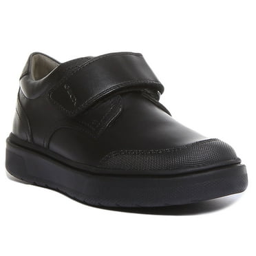 Geox J RIDDOCK B.I Kids 2 Strap Slip On Shoes In Black Size 10.5
