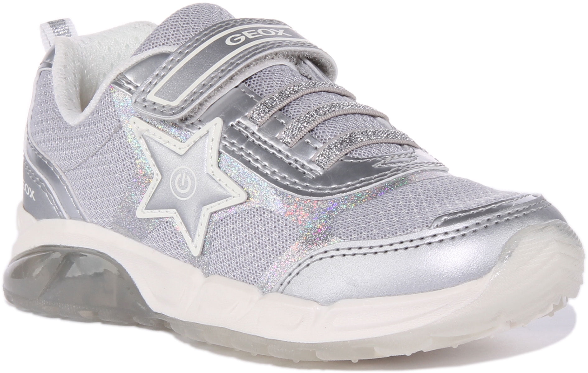 Geox J Spaziale Kids Mesh Slip On Light Up Trainers Malaysia Ubuy