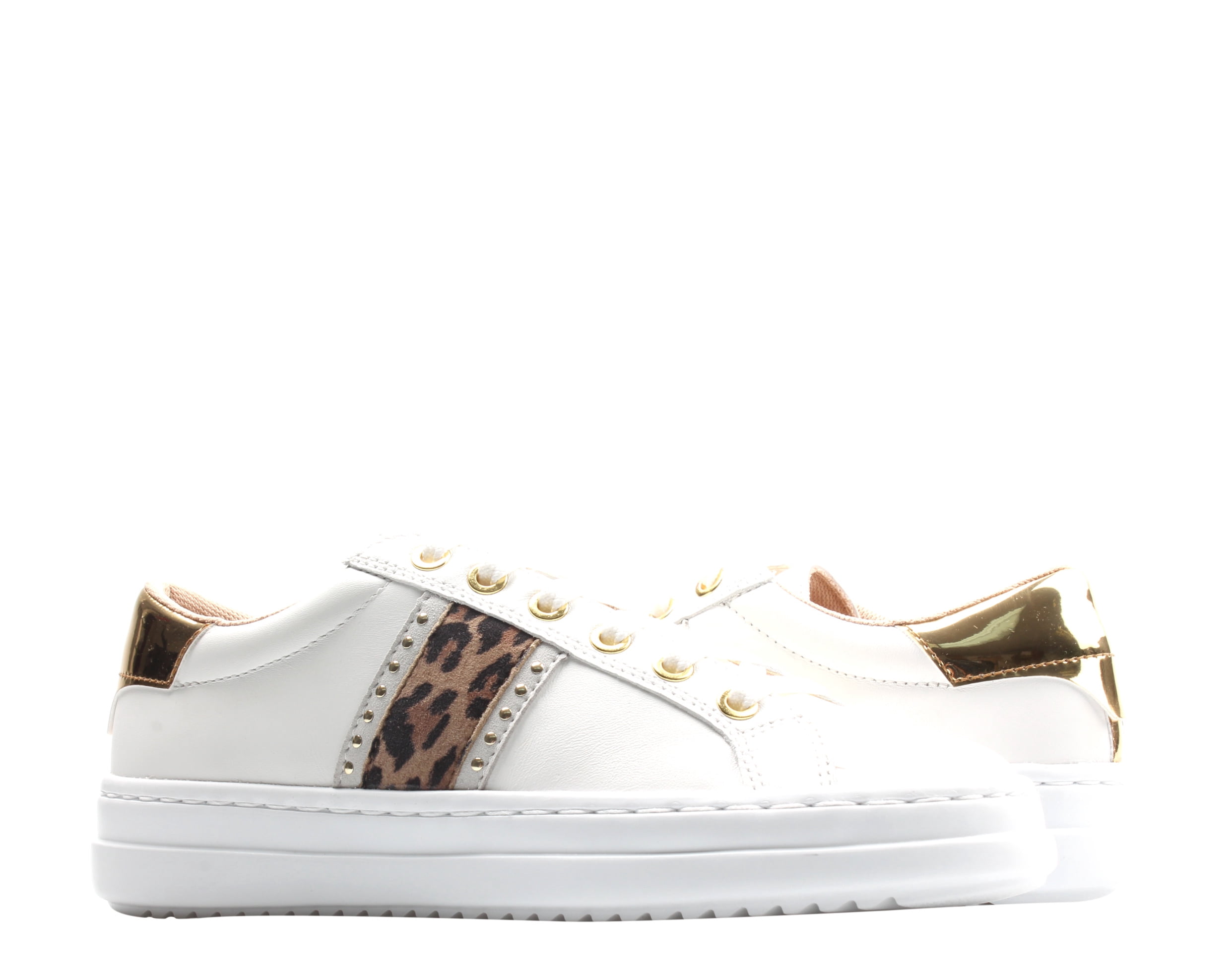 Geox Womens Sneakers Geox Women's Pontoise D Stripe Sneaker - Breathable Casual Walking Shoes Animal Print Sneakers-666928