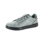 Geox Respira Girls Kommodor Faux Leather Low Top Light-Up Shoes