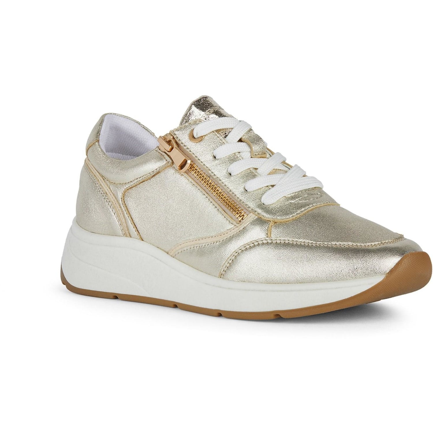 Geox fashion gold sneakers