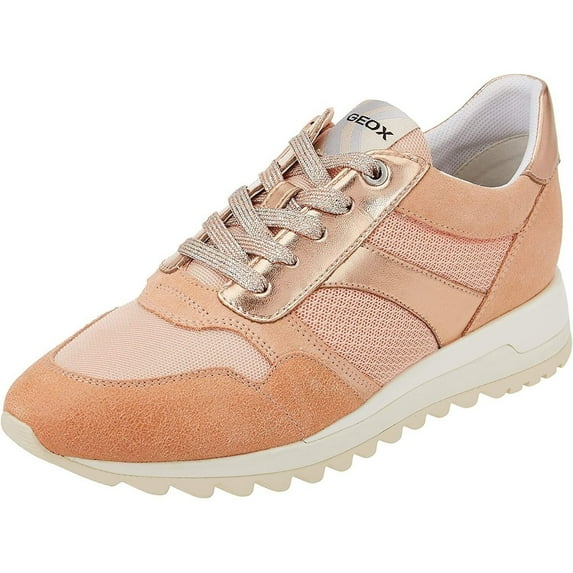 Geox Womens Tabelya Leather Sneakers