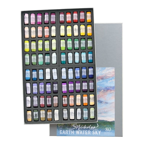 Susan Nicholas Gephart SNG001 Earth Water Sky Pastel Asst. of 80