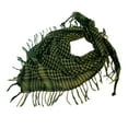 thumbnail image 1 of Gephdiin Silk Head Scarf Scarf 1Pc Unisex Fashion Women Men Arab Shemagh Keffiyeh Scarf Shawl Wrap Scarf for Women Green One Size, 1 of 1
