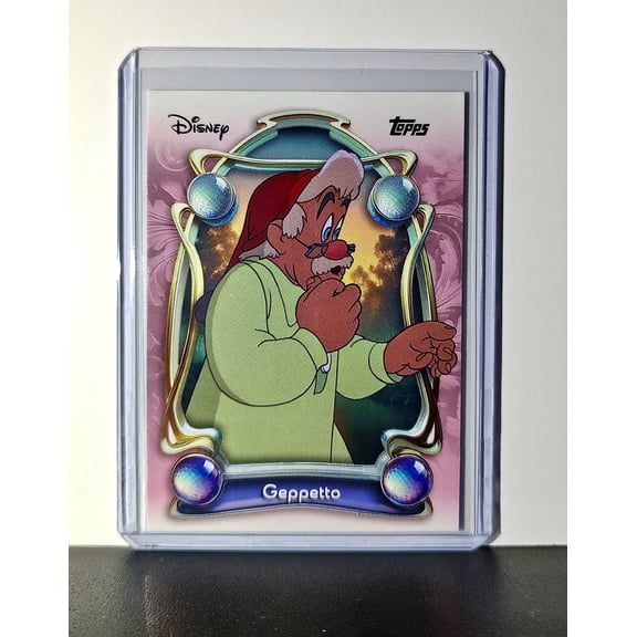 Geppetto 2025 Topps Disney Wonder #8 Card Pinocchio