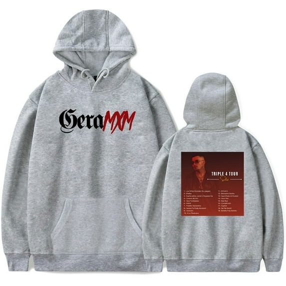 Gera MX Hoodies Thin Fleece Polyester Pullover for Men Women Hip Hop Harajuku Sweatshirt