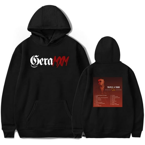 Gera MX Hoodies Thin Fleece Polyester Pullover for Men Women Hip Hop Harajuku Sweatshirt