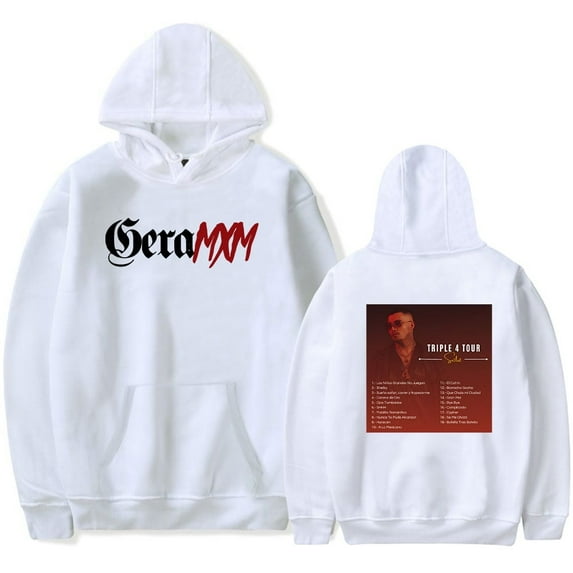 Gera MX Hoodies Thin Fleece Polyester Pullover for Men Women Hip Hop Harajuku Sweatshirt
