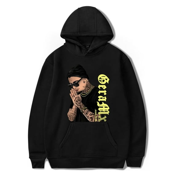 Gera MX Hoodies Thin Fleece Polyester Pullover for Men Women Hip Hop Harajuku Sweatshirt