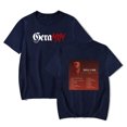 thumbnail image 1 of Gera MX Tshirt for Men Hip Hop Streetwear Short Sleeve Geometric Casual Tee Top, 1 of 2