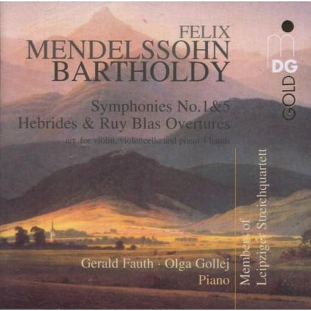 Gerald Fauth - Symphony No 5 Hebriden Overture - Music & Performance - CD