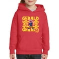 thumbnail image 1 of Gerald-Inspired Sid the Science Kid Character Art For Kids Graphic Youth's Hoodie, 1 of 4