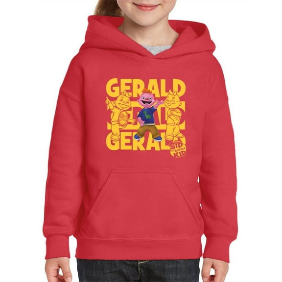 Gerald-Inspired Sid the Science Kid Character Art For Kids Graphic Youth's Hoodie