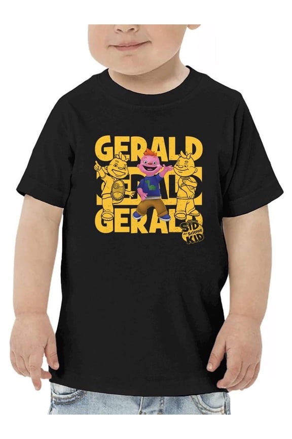 Gerald-Inspired Sid the Science Kid Character Art For Kids Toodler's T-shirt