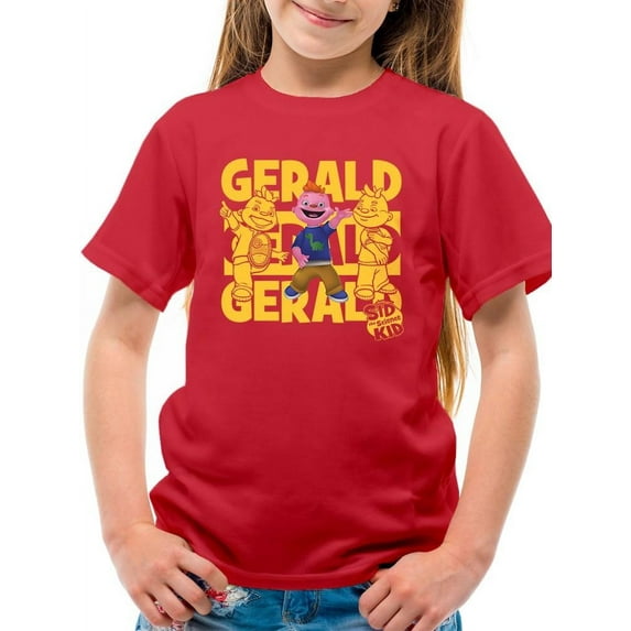 Gerald-Inspired Sid the Science Kid Character Art For Kids Youth's T-shirt