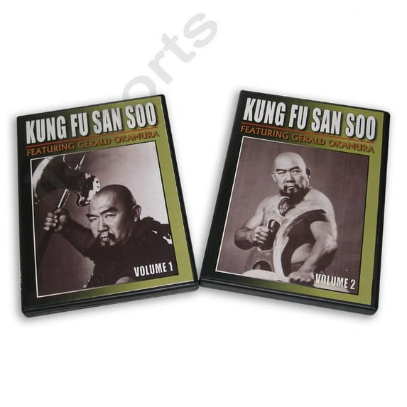 Gerald Okamura Kung Fu San Soo 2 DVD SET