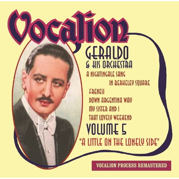 Geraldo & His Orchestra Vol.5-a Little on the Lonely Side (CD)