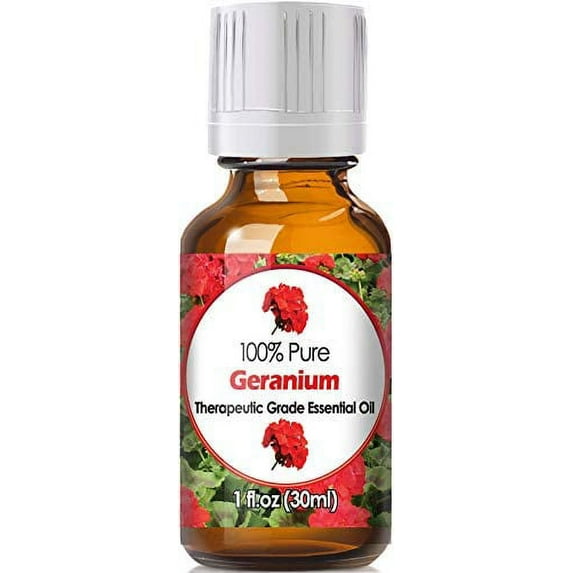 Geranium Essential Oil for Diffuser & Reed Diffusers (100% Pure Essential Oil) 30ml