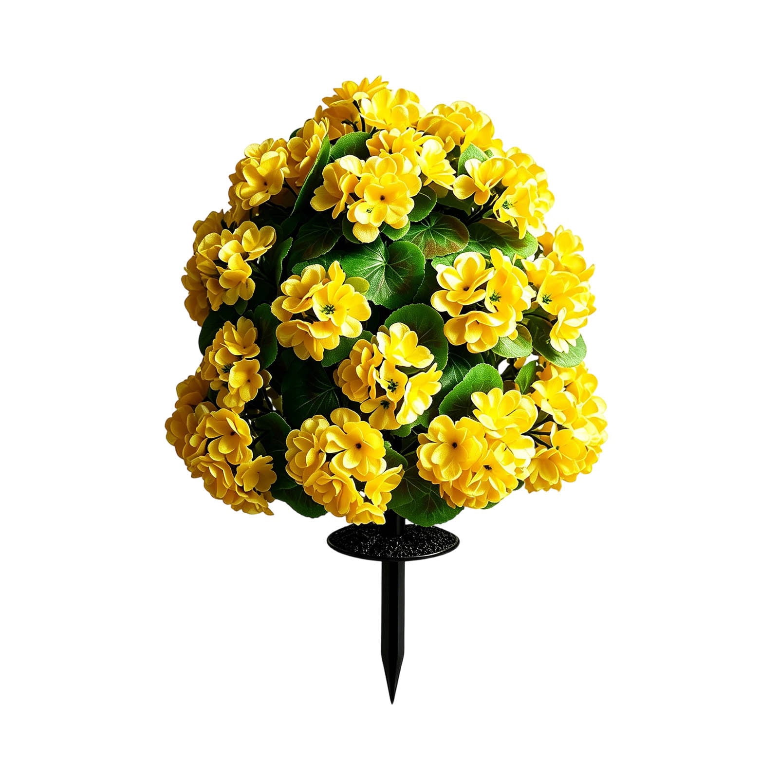 Geranium With Ground Realistic For Outdoor Garden Yard Porch And Patio Wedding Tent Decorations Floral Foam for Flowers Flower Arrangements Wedding Decorations Flowers for Roses Flowers 1 Winter