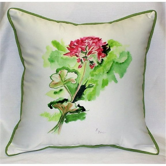 Geranium Large Indoor/Outdoor Pillow 18x18