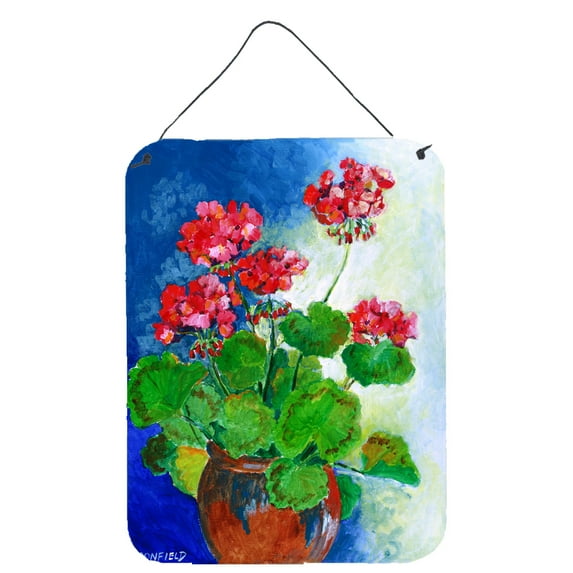 Geraniums by Maureen Bonfield Wall or Door Hanging Prints