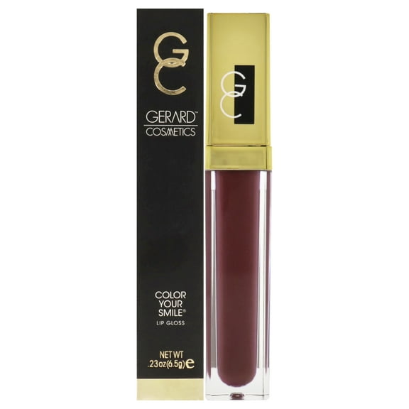 Gerard Cosmetic Color your Smile Lighted Lip Gloss - Plum Crazy , 0.23 oz Lip Gloss