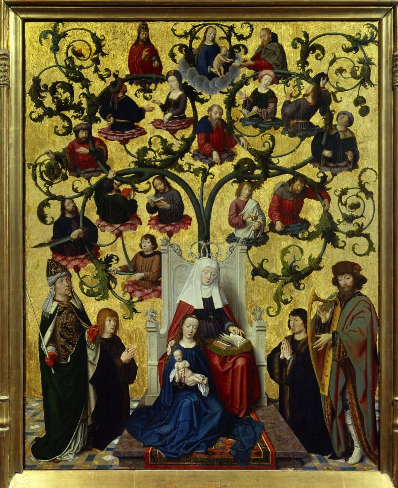 Gerard David (1460-1523) Flemish School Canvas Art - (18 x 24)