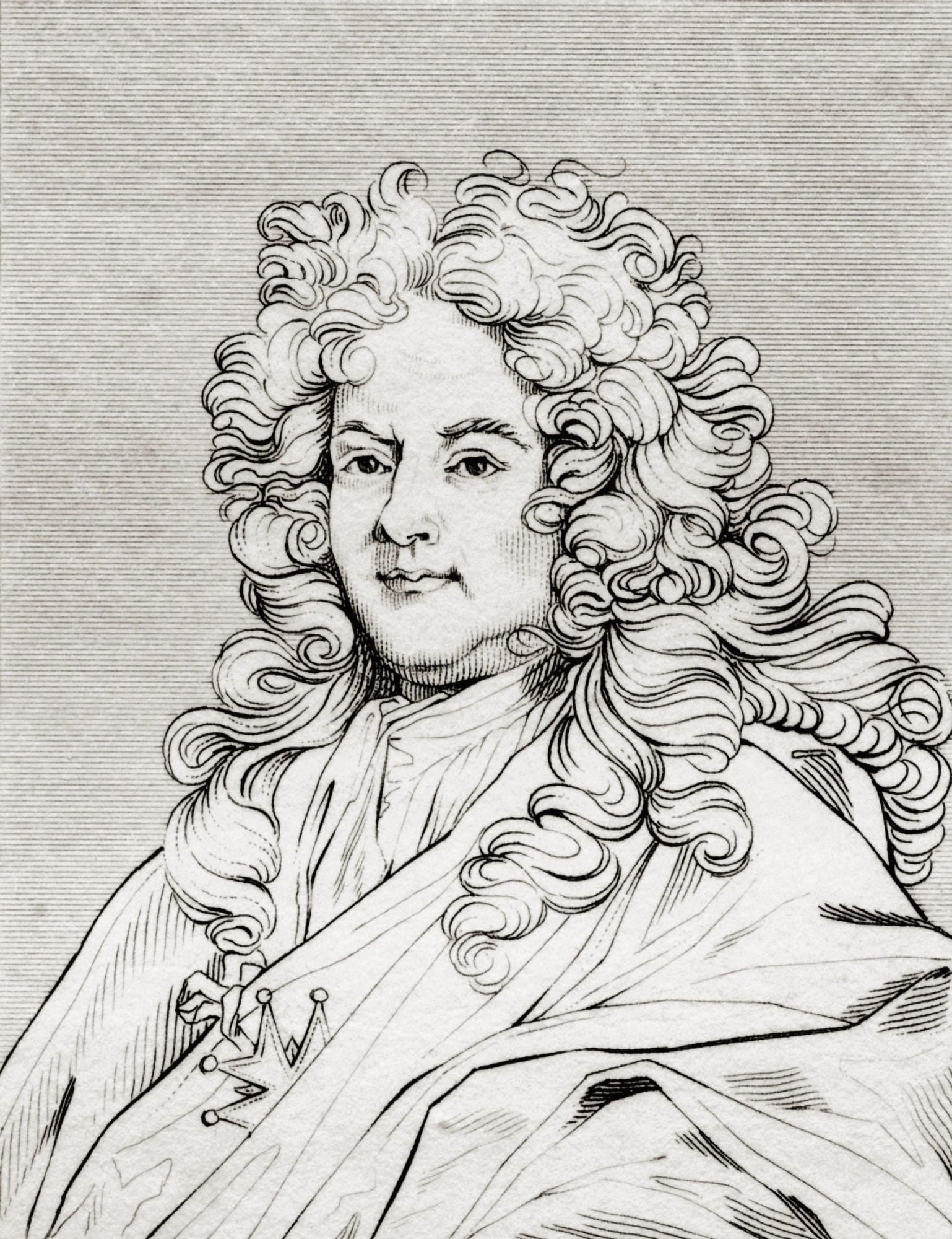 Gerard Edelinck 1640 Canvas Art - Ken Welsh Design Pics (24 x 32)