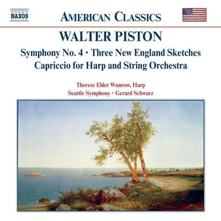 Gerard Schwarz - Symphony 4 / 3 New England Sketches - Music & Performance - CD