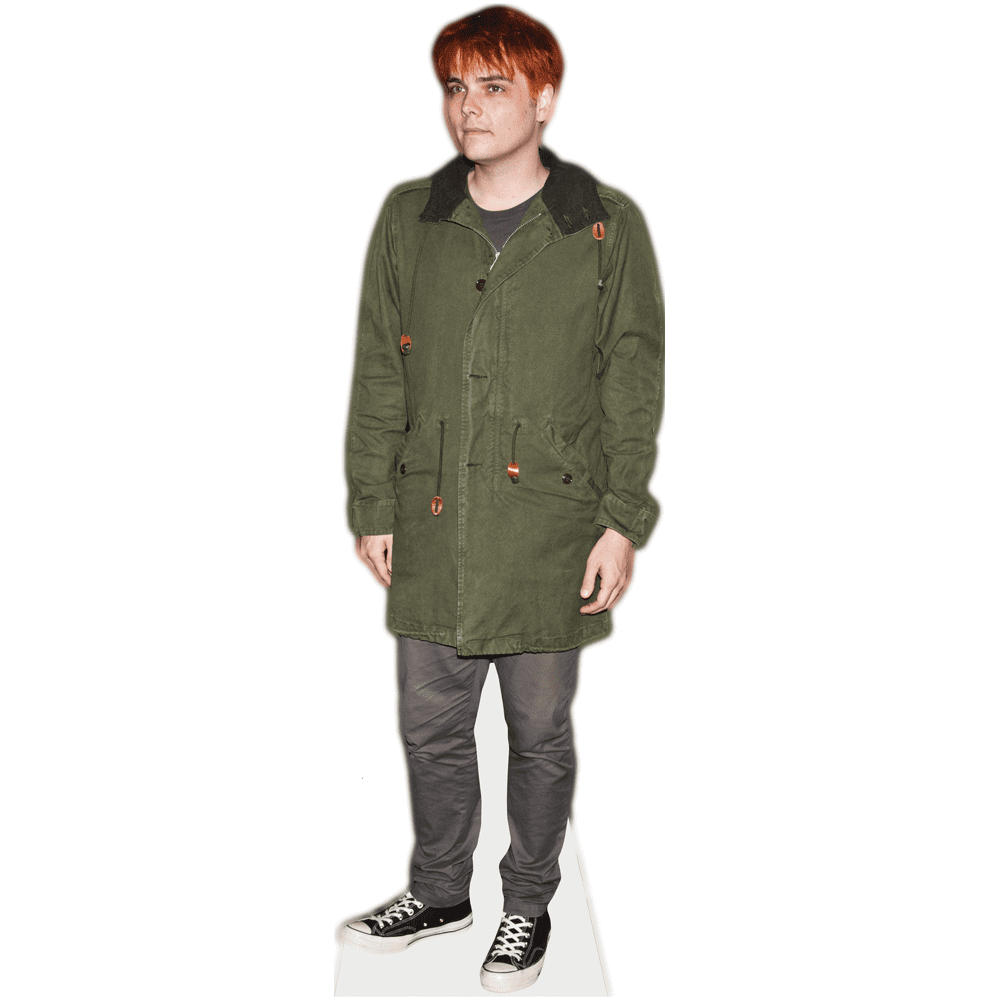 Gerard Way (Parka) Lifesize Cardboard Cutout Standee
