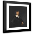 thumbnail image 1 of Gerard ter Borch 20x24 Black Modern Framed Museum Art Print Titled - Portrait of a Man (1658), 1 of 5