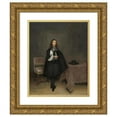 thumbnail image 1 of Gerard ter Borch 20x24 Gold Ornate Framed and Double Matted Museum Art Print Titled - Gerhard Van Suchtelen (C. 1666), 1 of 4
