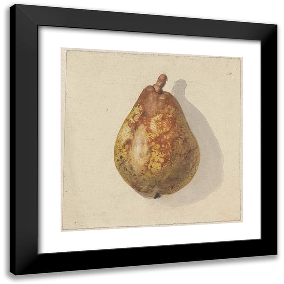 Gerardina Jacoba van de Sande Bakhuyzen 12x12 Black Modern Framed Museum Art Print Titled - Peer (1836 - 1895)