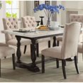 thumbnail image 1 of Gerardo Side Chair (Set-2) in Beige Linen & Weathered Espresso, 1 of 7