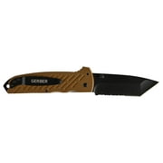 Gerber 06 FAST Knife, Assisted Open Folding Pocket Knife, Tactical Gear and Equipment, Coyote Brown