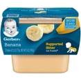 thumbnail image 1 of Gerber 1st Foods Bananas Baby Food, 2-2.5 oz Tubs, 1 of 8