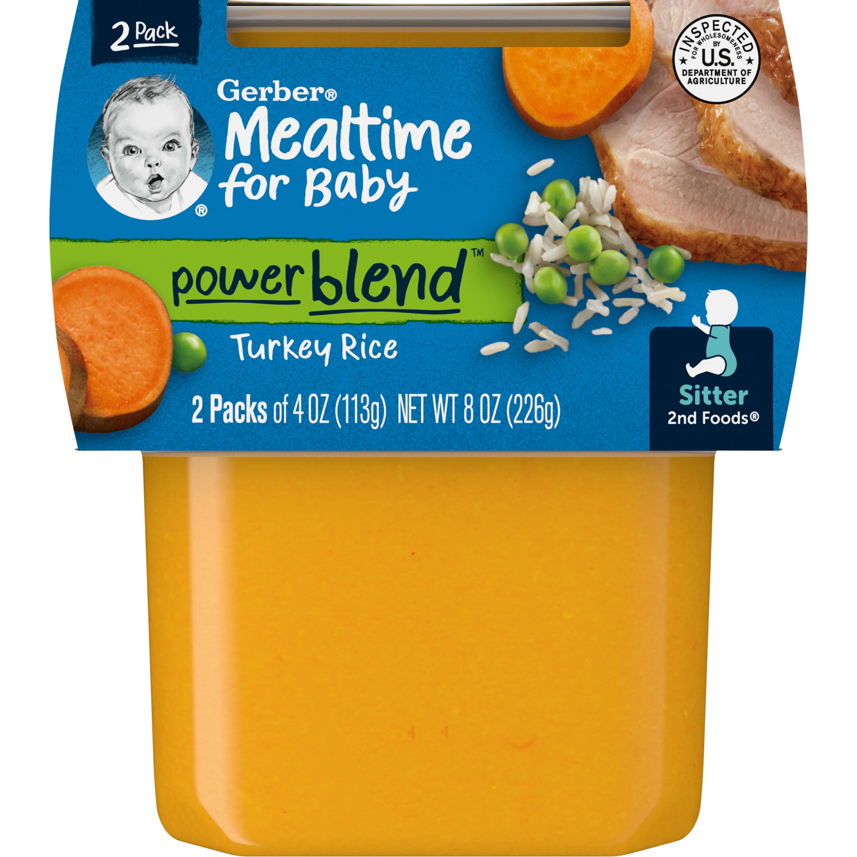 Gerber baby food turkey and gravy sales