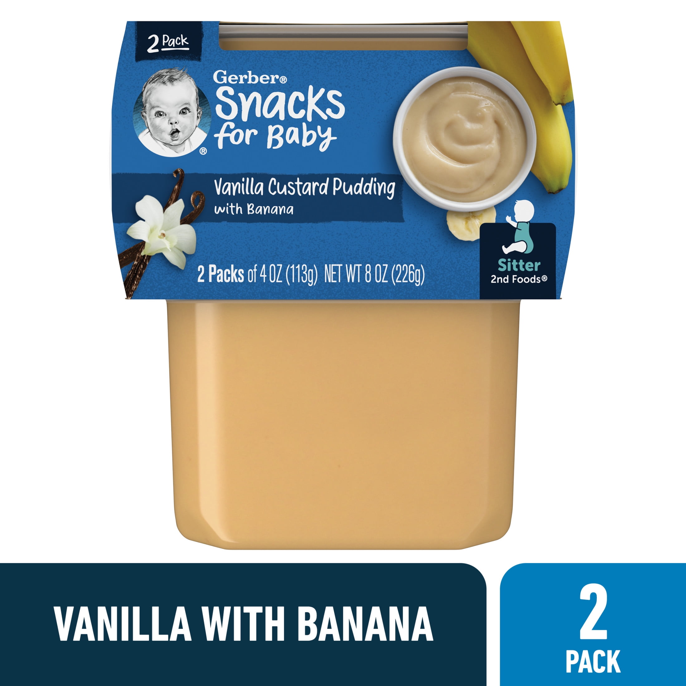 Gerber 2nd Foods Baby Foods, Vanilla Custard Pudding Botswana Ubuy