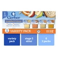 thumbnail image 1 of Gerber 2nd Foods Breakfast & Dinner Puree Classics Baby Food, Variety Pack, 4 oz Tub (16 Pack), 1 of 8