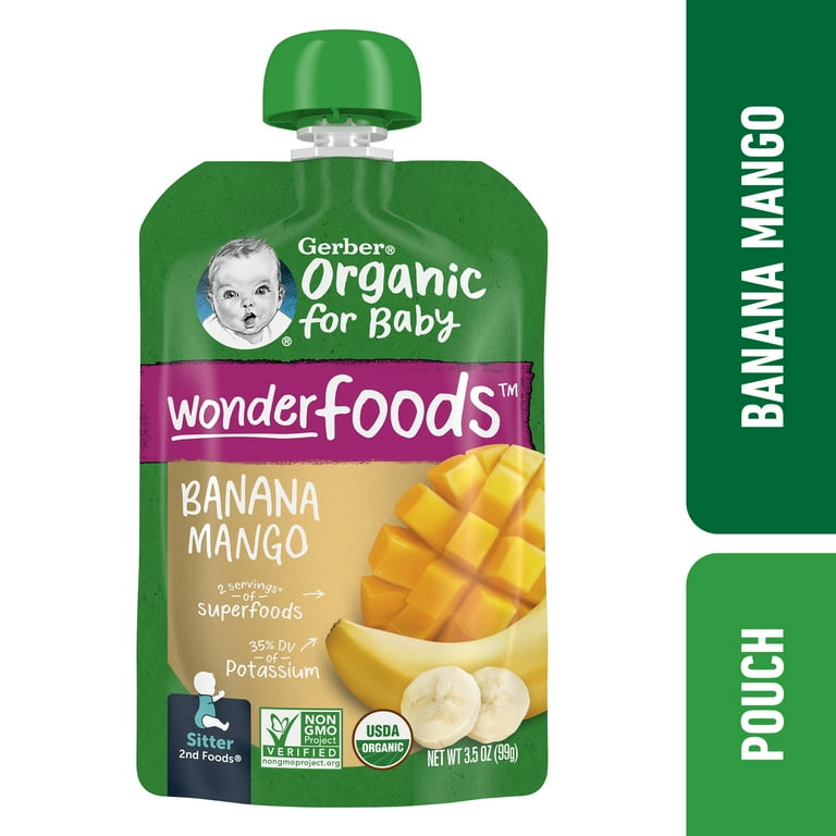 Gerber blueberry banana pouch shop