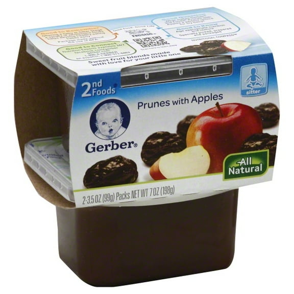 Gerber 2nd Foods Prunes With Apples