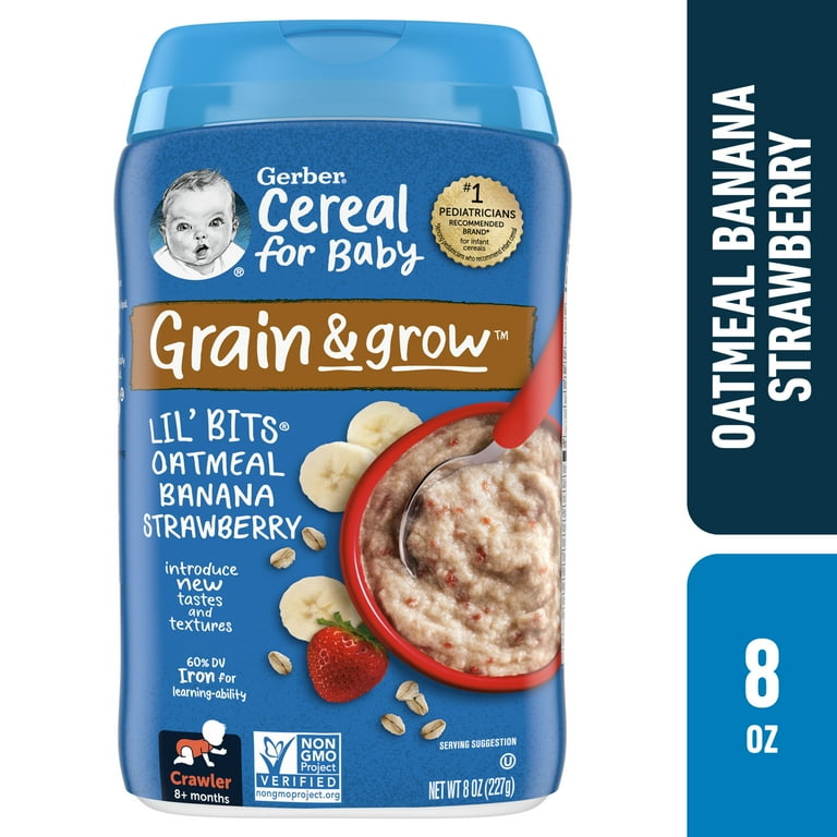 Gerber oatmeal cereal in bottle discount