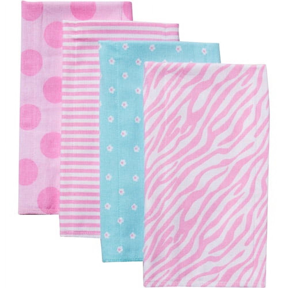 Gerber 4pk Flannel Burp Cloth, Available