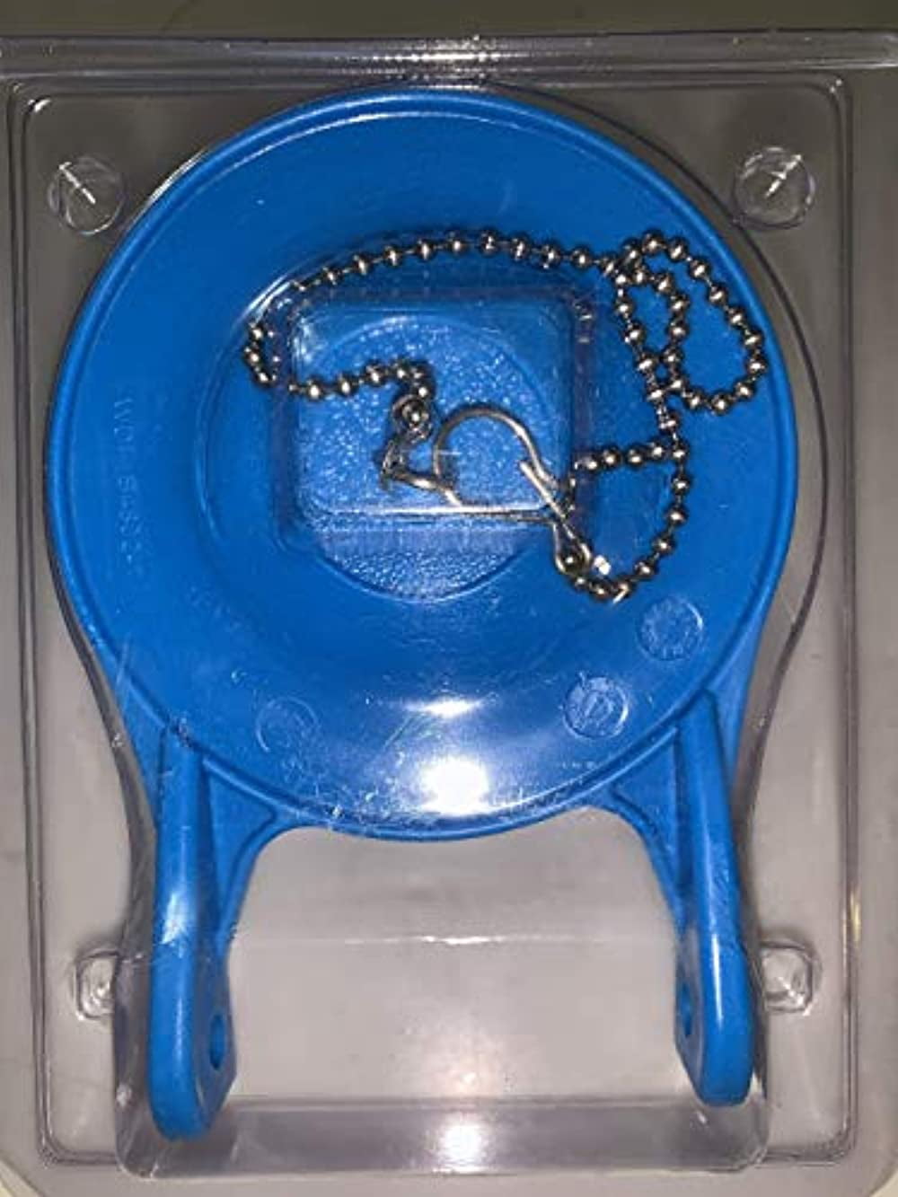 Blue Rubber 3" Toilet Flapper Pack of 2