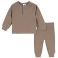 thumbnail image 1 of Gerber Baby Boy 2-Pack Top & Pants Set Leafless Tree, Sizes 0-24 Months, 1 of 5