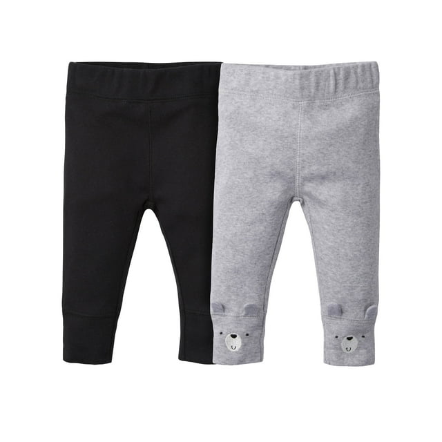 Gerber Baby Boy Active Pants, 2Pack