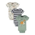 thumbnail image 1 of Gerber Baby Boy Bodysuit, 3-Pack, Sizes Preemie -12 Months, 1 of 9