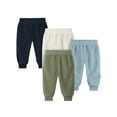 Gerber Baby Boy Fleece Pants, 4Pack, Sizes 0/3 Months 24 Months