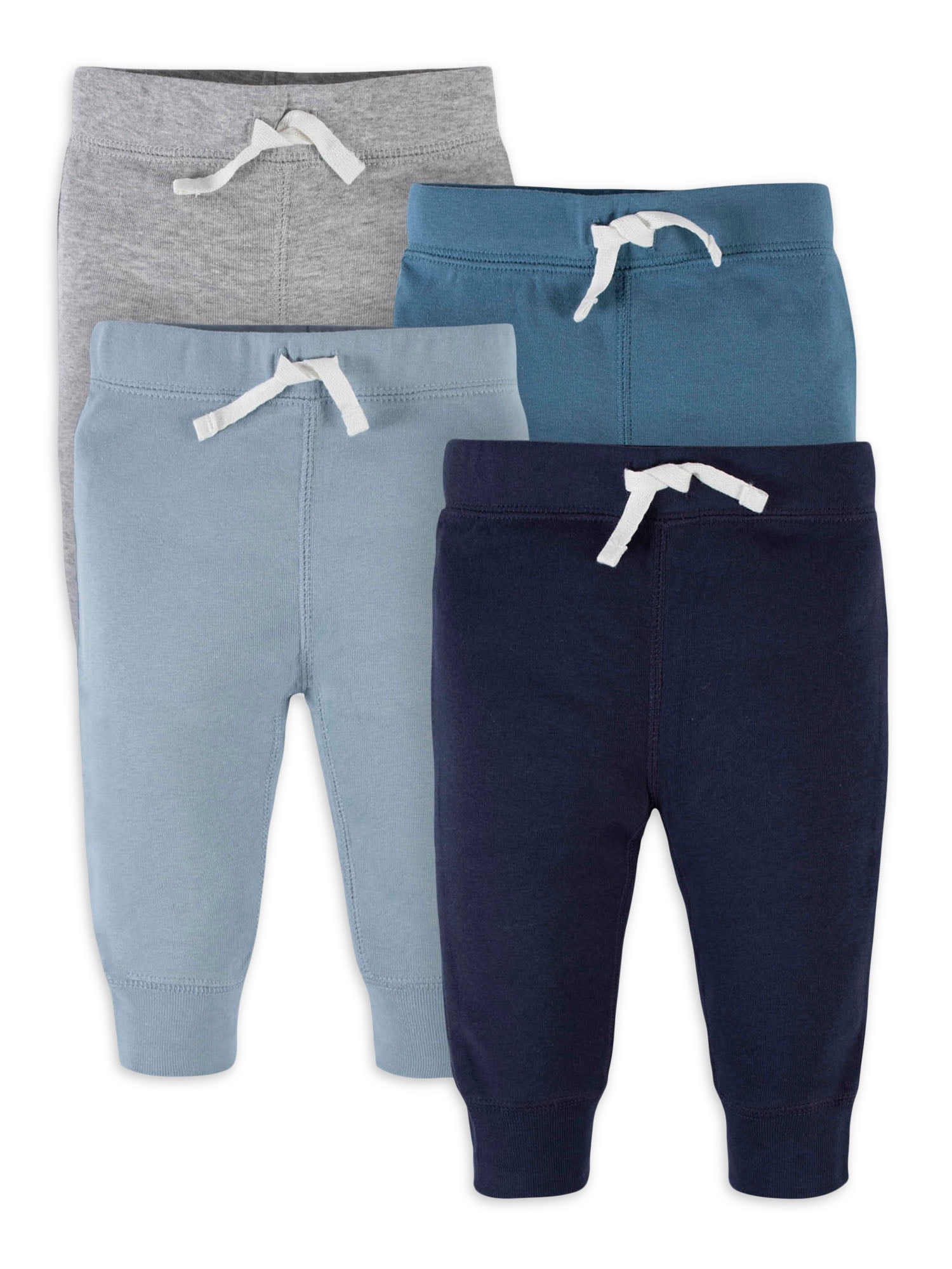 Gerber Baby Boy Jogger Pants, 4Pack (Newborn24 Months)