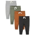 Gerber Baby Boy Pants, 4Pack (Newborn24 Months)